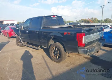 2019 Ford F250 Super Duty z USA, uszkodzony, nr VIN 1FT7W2BT8KEC03157